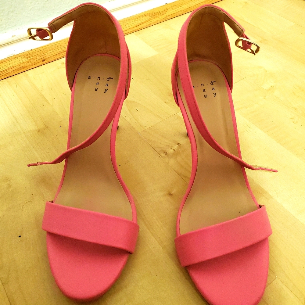 Andeawy pink heels